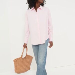 Tuckernuck Pink Button down shirt in medium size